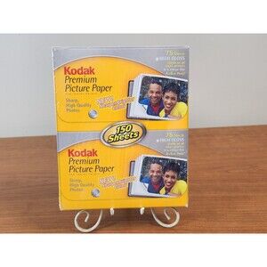 Kodak Premium High Gloss PIcture Paper 150 Sheets 4 X 6 Brand New Sealed